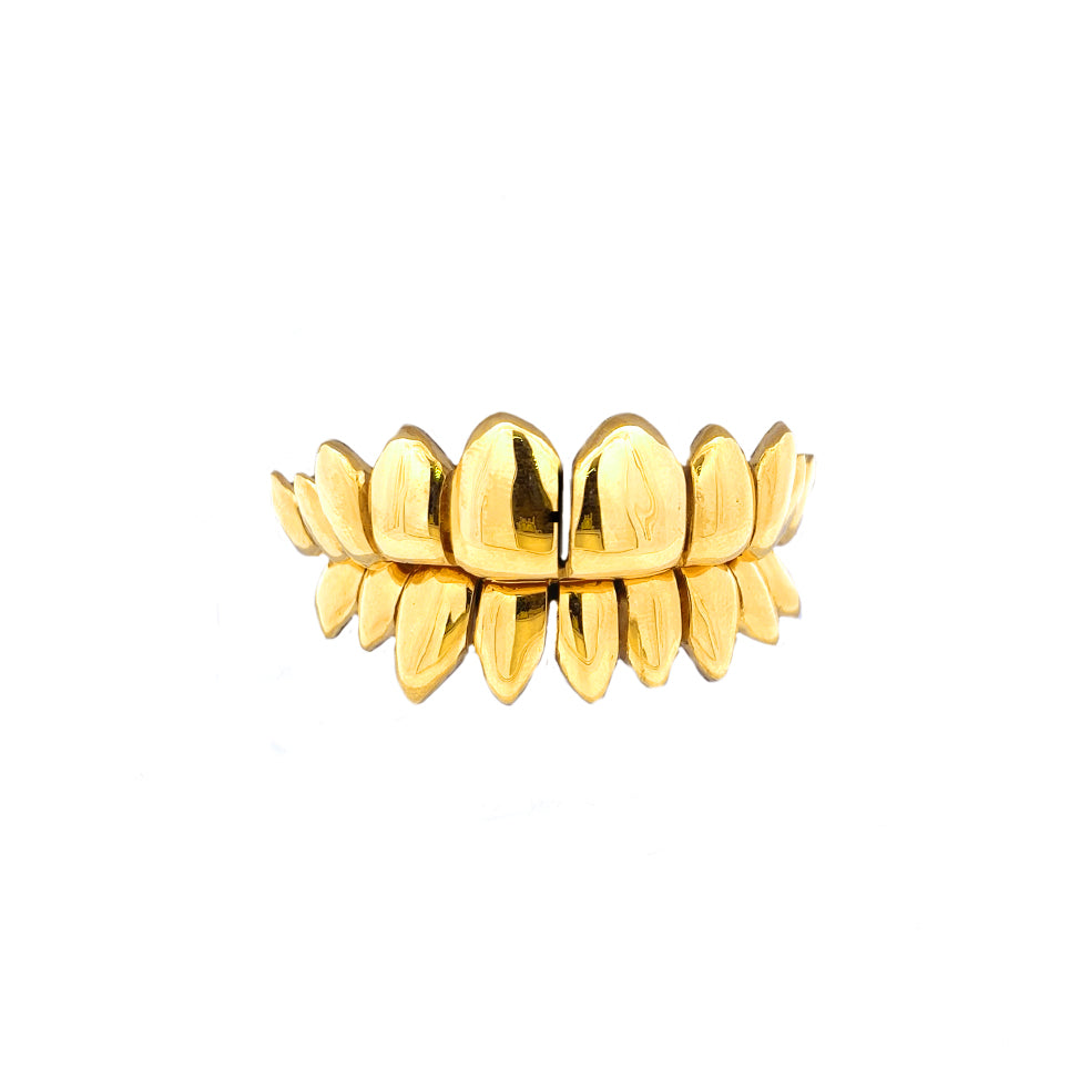 CUSTOM 10K SOLID GOLD GRILL